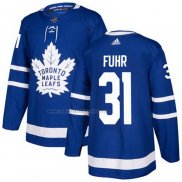 Camiseta Hockey Nino Toronto Maple Leafs Grant Fuhr Primera Autentico Azul