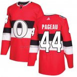 Camiseta Hockey Ottawa Senators Jean-Gabriel Pageau Autentico 2017 100 Classic Rojo