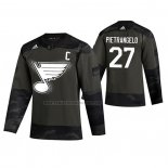 Camiseta Hockey St. Louis Blues Alexander Steen Retro Autentico Azul