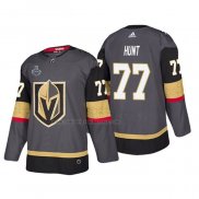 Camiseta Hockey Vegas Golden Knights Brad Hunt Bound Patch 2018 Stanley Cup Final Gris