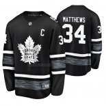 Camiseta Hockey 2019 All Star Toronto Maple Leafs Auston Matthews Negro