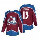 Camiseta Hockey Colorado Avalanche Alexander Kerfoot Autentico Primera 2018 Rojo