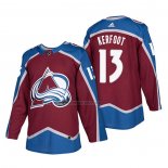 Camiseta Hockey Colorado Avalanche Alexander Kerfoot Autentico Primera 2018 Rojo
