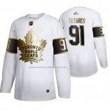 Camiseta Hockey Golden Edition Toronto Maple Leafs John Tavares Limited Blanco