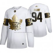 Camiseta Hockey Golden Edition Toronto Maple Leafs Tyson Barrie Limited Blanco