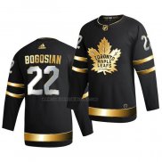 Camiseta Hockey Golden Edition Toronto Maple Leafs Zach Bogosian Limited Autentico 2020-21 Negro