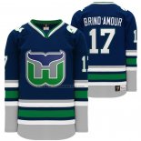 Camiseta Hockey Hartford Whalers Rod Brind'amour Heritage Night Throwback Azul