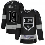 Camiseta Hockey Los Angeles Kings Alex Iafallo City Joint Name Stitched Negro