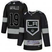 Camiseta Hockey Los Angeles Kings Alex Iafallo City Joint Name Stitched Negro