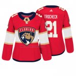 Camiseta Hockey Mujer Florida Panthers Vincent Trocheck Autentico Jugador Rojo