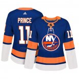 Camiseta Hockey Mujer New York Islanders Shane Prince Autentico Jugador Azul