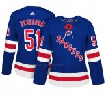 Camiseta Hockey Mujer New York Rangers David Desharnais Autentico Jugador Azul