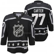 Camiseta Hockey Nino 2017 All Star Los Angeles Kings Jeff Carter Negro