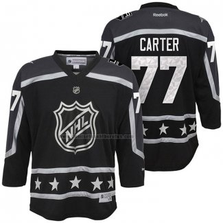 Camiseta Hockey Nino 2017 All Star Los Angeles Kings Jeff Carter Negro