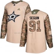 Camiseta Hockey Nino Dallas Stars Tyler Seguin Autentico 2017 Veterans Day Camuflaje