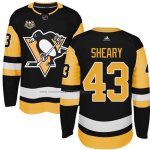 Camiseta Hockey Nino Pittsburgh Penguins Conor Sheary 50 Anniversary Primera Premier Negro