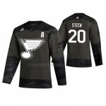 Camiseta Hockey St. Louis Blues 2023 St. Patrick's Day Autentico Verde