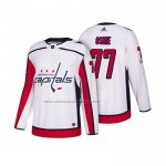 Camiseta Hockey Washington Capitals T.j. Oshie 2018 Season Centennial Patch Team Road Blanco