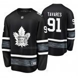 Camiseta Hockey 2019 All Star Toronto Maple Leafs John Tavares Negro