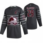Camiseta Hockey 2020 All Star Colorado Avalanche Nathan Mackinnon Autentico Gris