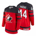 Camiseta Hockey Canada Jean Gabriel Pageau 2018 IIHF World Championship Jugador Rojo