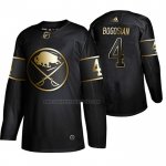 Camiseta Hockey Golden Edition Buffalo Sabres Zach Bogosian Autentico Negro