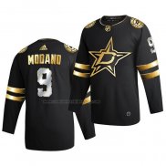 Camiseta Hockey Golden Edition Dallas Stars Mike Modano Limited Autentico 2020-21 Negro
