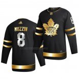 Camiseta Hockey Golden Edition Toronto Maple Leafs Jake Muzzin Limited Autentico 2020-21 Negro