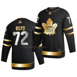 Camiseta Hockey Golden Edition Toronto Maple Leafs Travis Boyd Limited Autentico 2020-21 Negro