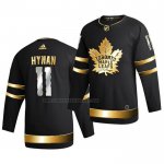 Camiseta Hockey Golden Edition Toronto Maple Leafs Zach Hyman Limited Autentico 2020-21 Negro