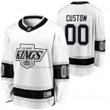 Camiseta Hockey Los Angeles Kings Personalizada Heritage Throwback Blanco