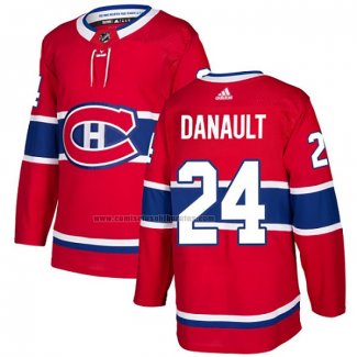 Camiseta Hockey Montreal Canadiens Danault Primera Autentico Rojo