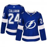 Camiseta Hockey Mujer Tampa Bay Lightning Ryan Callahan Autentico Jugador Azul