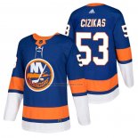 Camiseta Hockey New York Islanders Casey Cizikas Autentico Primera 2018 Azul