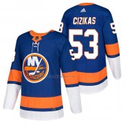Camiseta Hockey New York Islanders Casey Cizikas Autentico Primera 2018 Azul