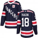 Camiseta Hockey New York Rangers Walt Tkaczuk 2018 Winter Classic Azul