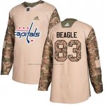 Camiseta Hockey Nino Washington Capitals Jay Beagle Autentico 2017 Veterans Day Camuflaje