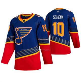Camiseta Hockey St. Louis Blues Nathan Walker Primera Premier Breakaway Azul