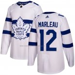 Camiseta Hockey Toronto Maple Leafs Patrick Marleau Autentico 2018 Stadium Series Blanco