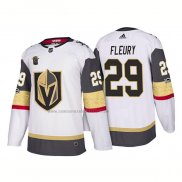 Camiseta Hockey Vegas Golden Knights Marc Andre Fleury Vegas Centennial 2017-2018 Blanco