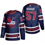 Camiseta Hockey Winnipeg Jets Gabriel Bourque Heritage Classic 2019-20 Azul