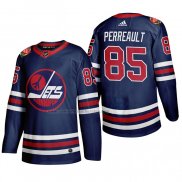 Camiseta Hockey Winnipeg Jets Mathieu Perreault Heritage Classic 2019-20 Azul