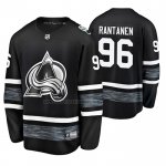 Camiseta Hockey 2019 All Star Colorado Avalanche Mikko Rantanen Negro