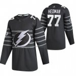 Camiseta Hockey 2020 All Star Tampa Bay Lightning Victor Hedman Autentico Gris