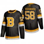 Camiseta Hockey Boston Bruins Urho Vaakanainen Alterno 2019-20 Negro