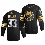 Camiseta Hockey Golden Edition Buffalo Sabres Colin Miller Limited Autentico 2020-21 Negro