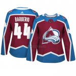 Camiseta Hockey Mujer Colorado Avalanche Mark Barberio Autentico Jugador Maroon