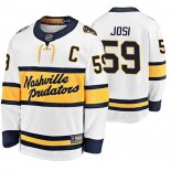 Camiseta Hockey Nashville Predators Roman Josi Breakaway Jugador 2020 Winter Classic Blanco