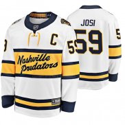 Camiseta Hockey Nashville Predators Roman Josi Breakaway Jugador 2020 Winter Classic Blanco