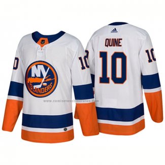 Camiseta Hockey New York Islanders Alan Quine New Outfitted 2018 Blanco